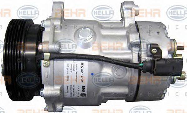 Компресор, кондиціонер BEHR HELLA SERVICE 8FK 351 127-381