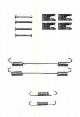 Комплектуючі, гальмівна колодка TRISCAN 8105 152561