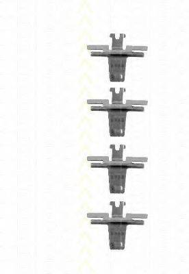 TRISCAN 8105401452 Комплектуючі, колодки дискового гальма