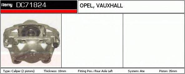 DELCO REMY DC71824 гальмівний супорт