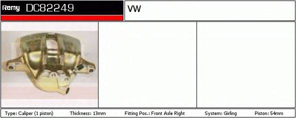 DELCO REMY DC82249 гальмівний супорт