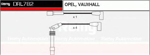 DELCO REMY DRL782 Комплект дротів запалення