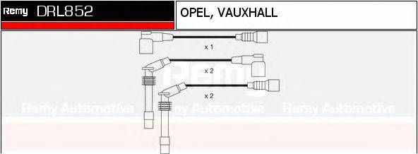 DELCO REMY DRL852 Комплект дротів запалення