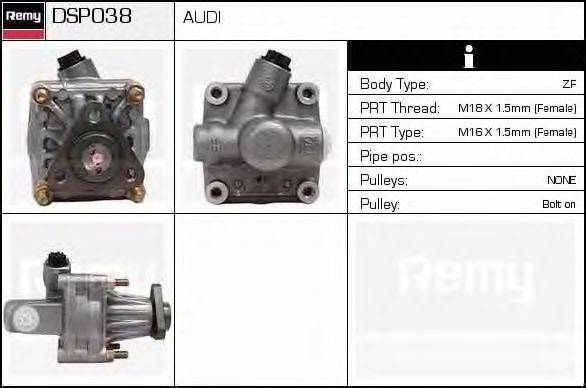 DELCO REMY DSP038 Гидравлический насос, рулевое управление