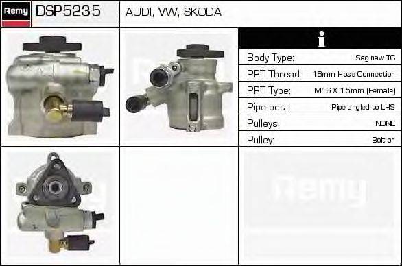 DELCO REMY DSP5235 Гідравлічний насос, кермо