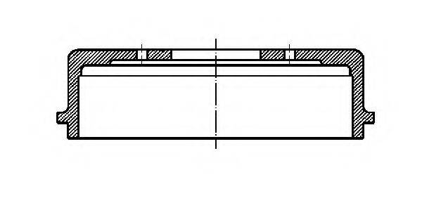 METELLI 180390 Тормозной барабан