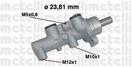 METELLI 050462 Головний гальмівний циліндр