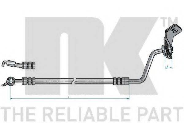 NK 853486 Гальмівний шланг