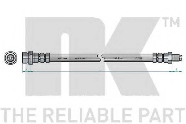 Гальмівний шланг NK 8525127