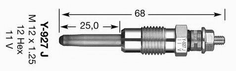 NGK 4916 Свічка розжарювання