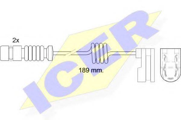 ICER 610377EC Сигналізатор, знос гальмівних колодок