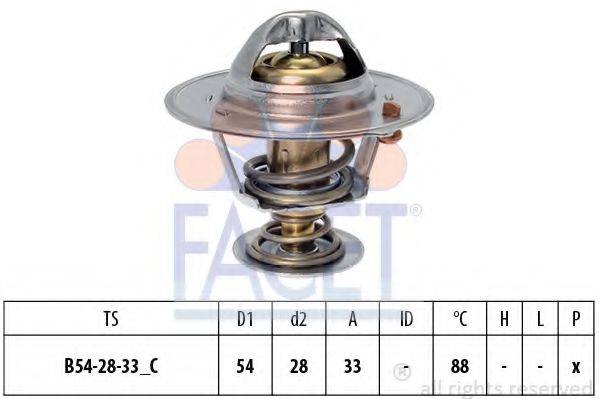 FACET 78870S Термостат, що охолоджує рідину