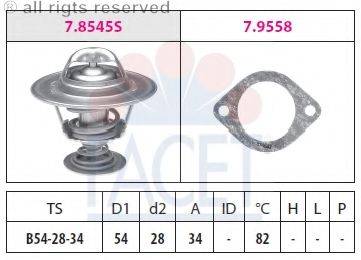 FACET 78545 Термостат, що охолоджує рідину