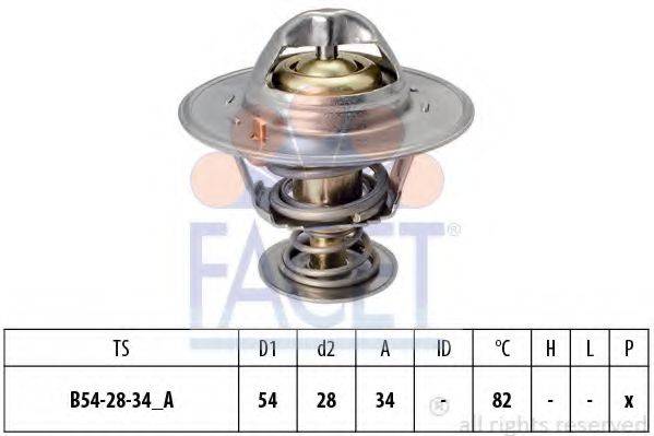 FACET 78218S Термостат, охлаждающая жидкость