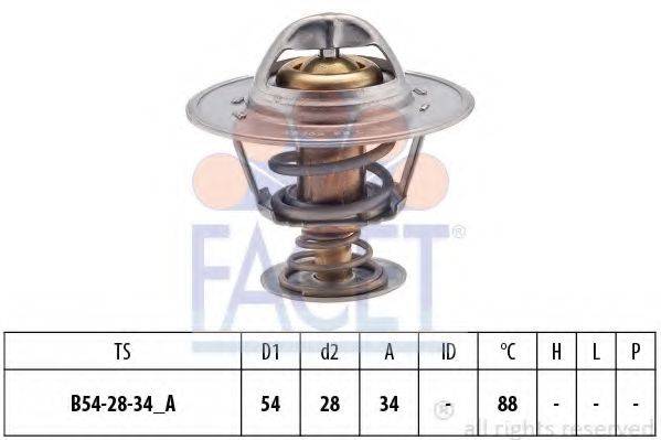 FACET 78536S Термостат, що охолоджує рідину