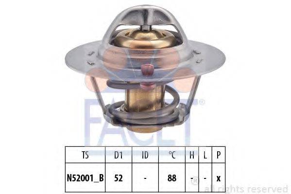 FACET 78355S Термостат, що охолоджує рідину