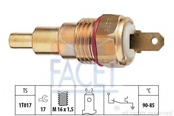 FACET 75071 Термові вимикач, вентилятор радіатора