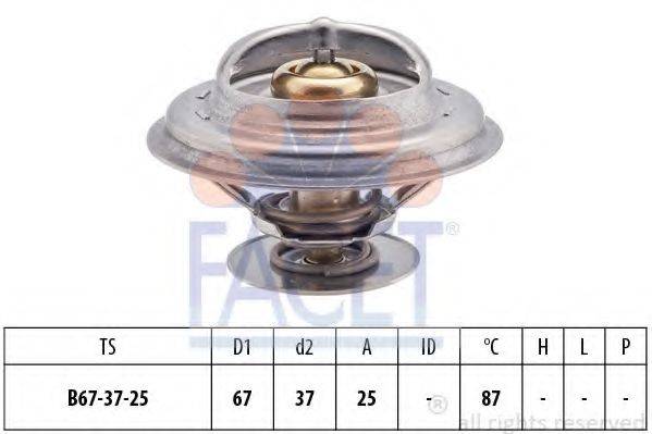 FACET 78256S Термостат, що охолоджує рідину