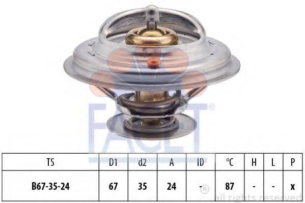 FACET 78410S Термостат, що охолоджує рідину