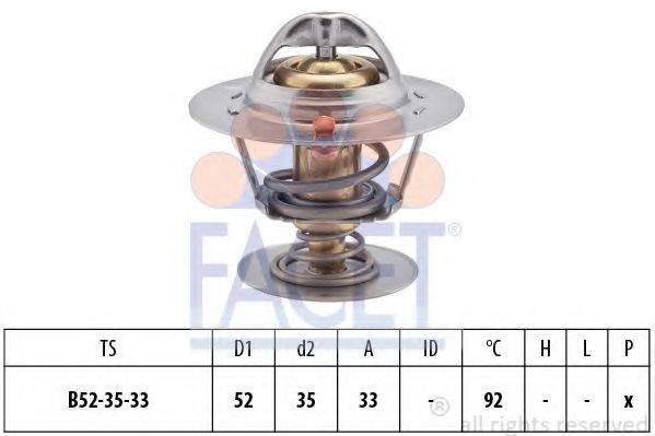 FACET 78396S Термостат, що охолоджує рідину