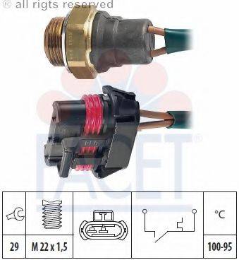 FACET 75106 Термові вимикач, вентилятор радіатора