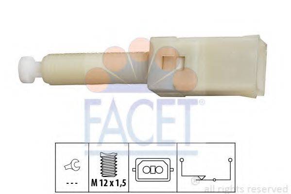 FACET 71087 Выключатель фонаря сигнала торможения