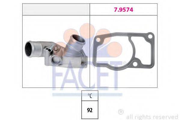 FACET 78664 Термостат, що охолоджує рідину