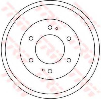 TRW DB4291 Гальмівний барабан