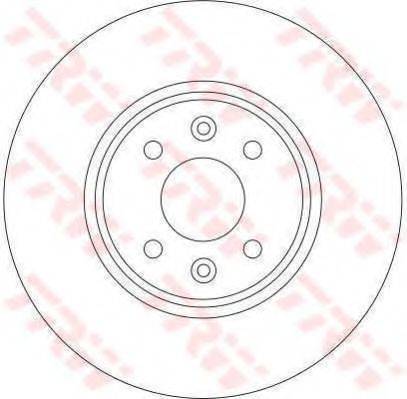 TRW DF4255 гальмівний диск