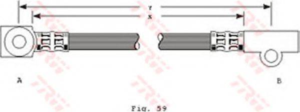 TRW PHD226 Гальмівний шланг