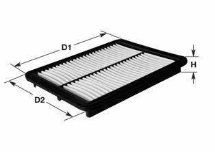 CLEAN FILTERS MA646 Повітряний фільтр