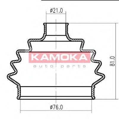 KAMOKA 1146864 Пыльник, приводной вал