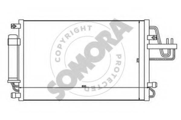 Конденсатор, кондиціонер SOMORA 136560