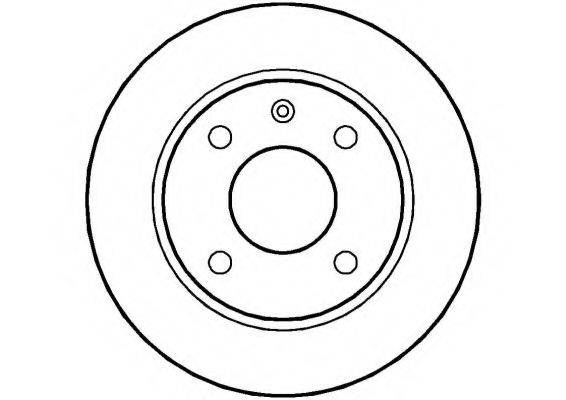 NATIONAL NBD013 гальмівний диск