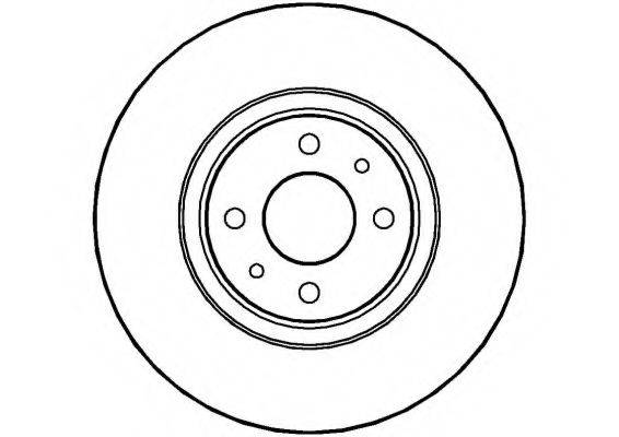гальмівний диск NATIONAL NBD348