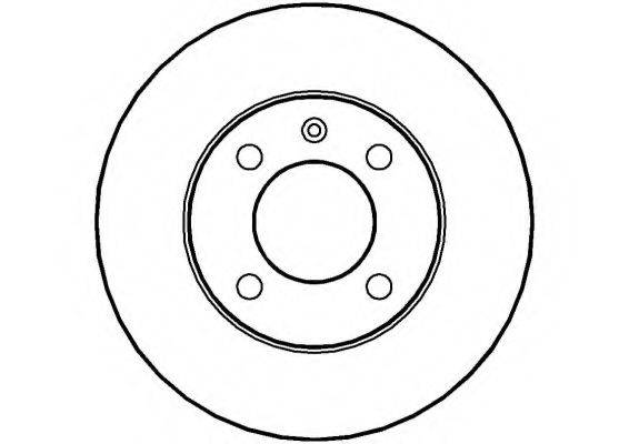 NATIONAL NBD773 гальмівний диск