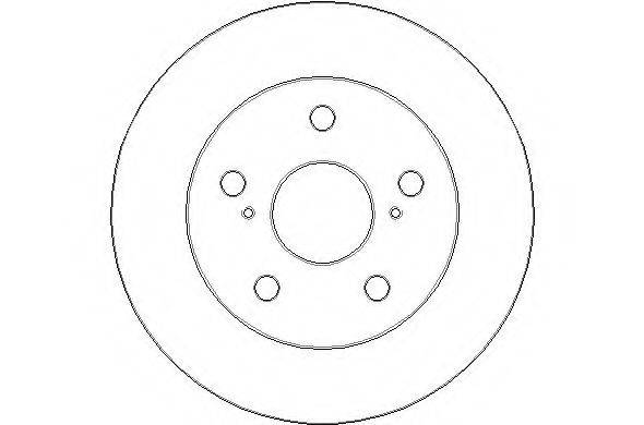 NATIONAL NBD1636 гальмівний диск