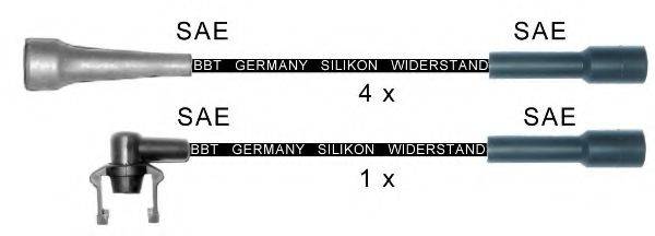 BBT ZK1574 Комплект дротів запалення