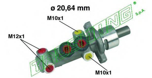 TRUSTING PF436 Головний гальмівний циліндр