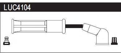 LUCAS ELECTRICAL LUC4104 Комплект дротів запалення