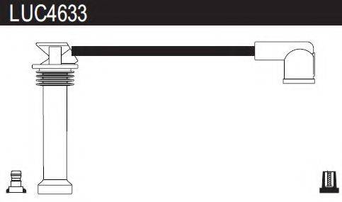LUCAS ELECTRICAL LUC4633 Комплект дротів запалення