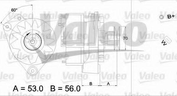 Генератор VALEO 436191