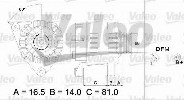 VALEO 437174 Генератор