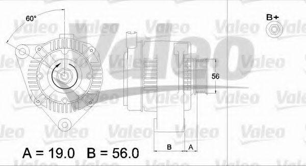 VALEO 437190 Генератор