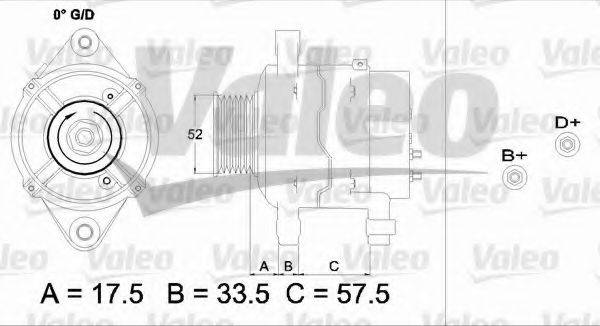 Генератор VALEO 437213