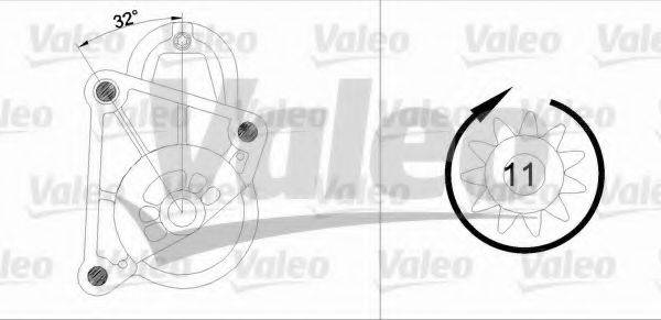 VALEO 455695 Стартер