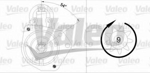 VALEO 455728 Стартер