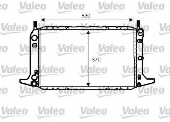 VALEO 731772 Радіатор, охолодження двигуна