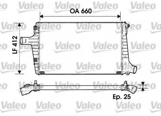 VALEO 817865 Інтеркулер