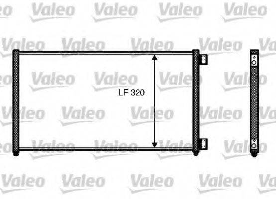 VALEO 818017 Конденсатор, кондиціонер